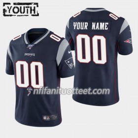Lasten New England Patriots NFL Pelipaita Custom Nike Navy Sininen 100th
